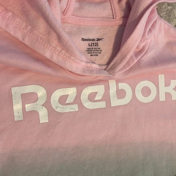Girls Reebok Size 12 Sweatshirt - Picture 4 of 4